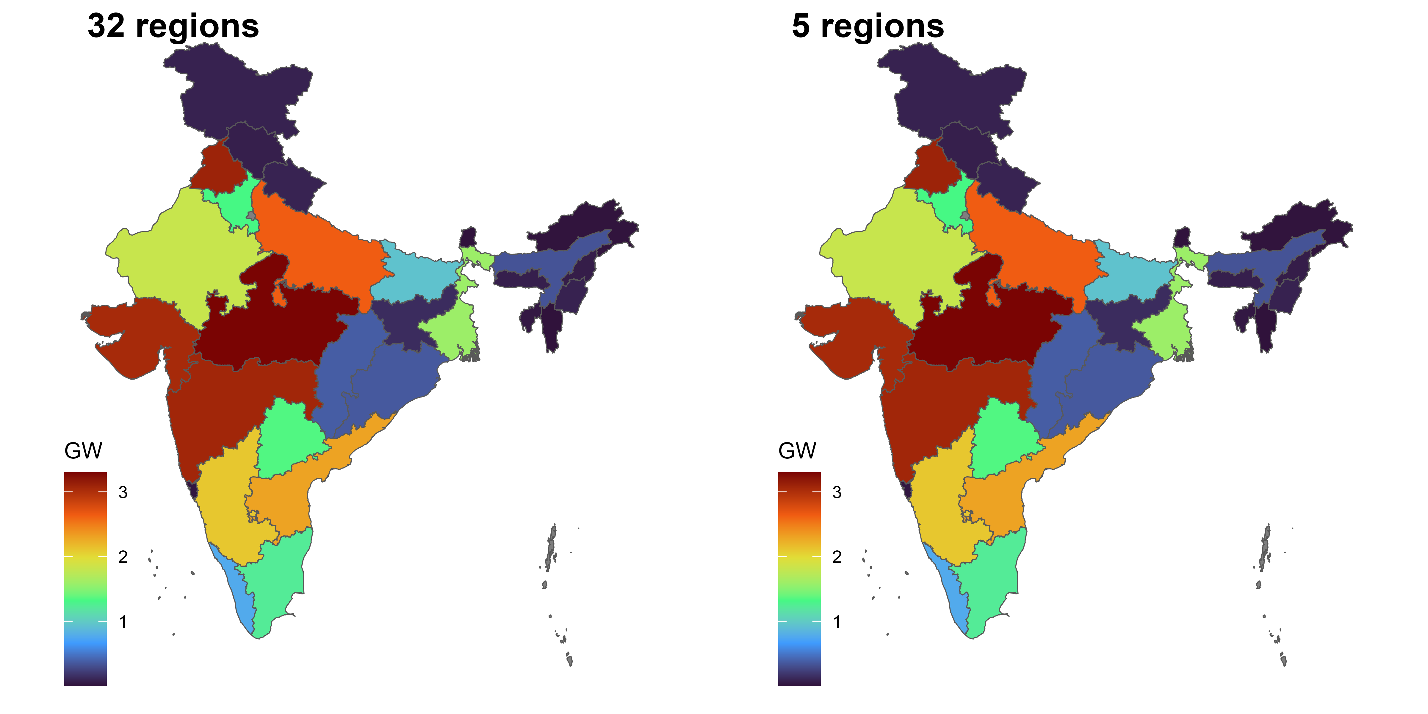 Total bio reserves by region